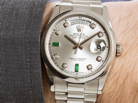 Rolex platinum president bracelet